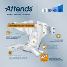 Load image into Gallery viewer, Attends Stretch Briefs with Advanced Dry-Lock Technology for Adult Incontinence Care,