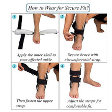 Load image into Gallery viewer, Air and Foam Ankle Stirrup Brace
