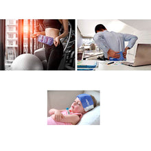Load image into Gallery viewer, Ice Pack for Injuries, Reusable Gel Cold &amp; Hot Therapy Pack with Strap for Shoulder Knee Ankle Back Neck Pain Relief, 2 Pack